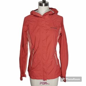 Pink Columbia Omni-Tech Waterproof Hooded Jacket